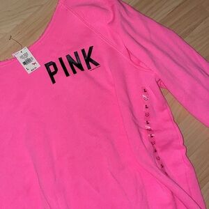 PINK L sweatshirt